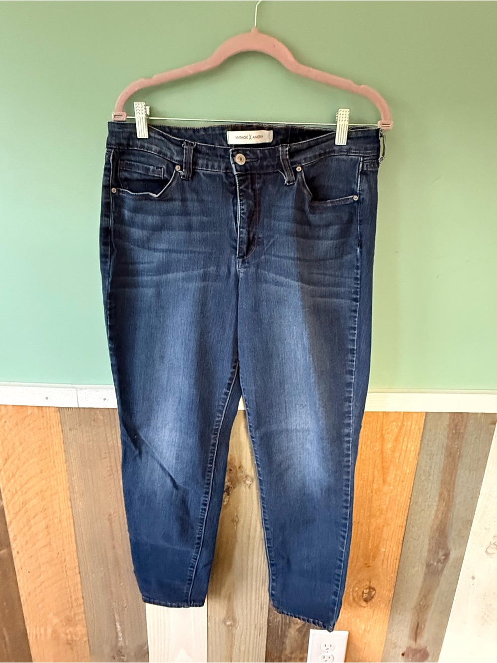 Wit & Wisdom Mid-Rise Dark Blue Women's Jeggings